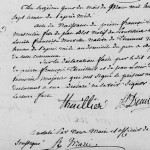 Acte de naissance de Pierre François Blot, frère de Hippolyte Clément Blot